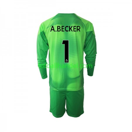 Barn Fotballdrakter Keeper Liverpool Alisson Becker 1 Tredje 2022-23 Langermet